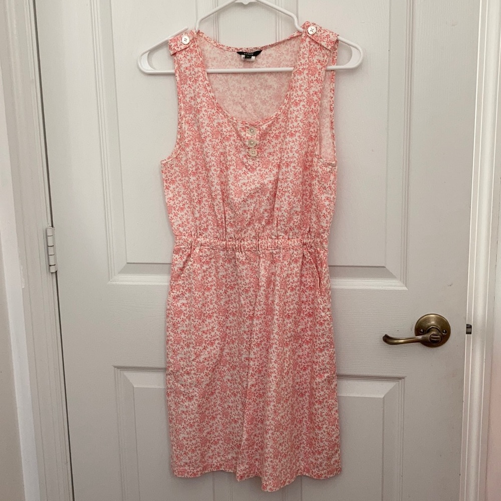 J. Crew Cotton/Linen Blend Sun Dress with pockets!